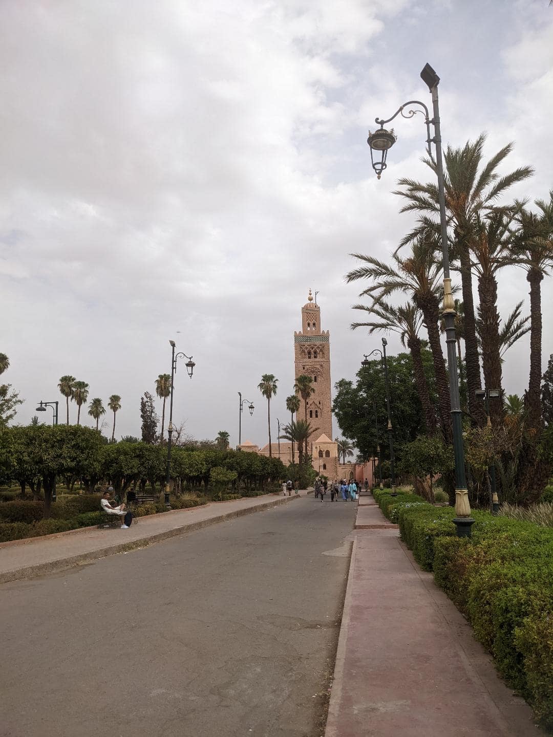 Najväčšia mešita v Marrákeši.