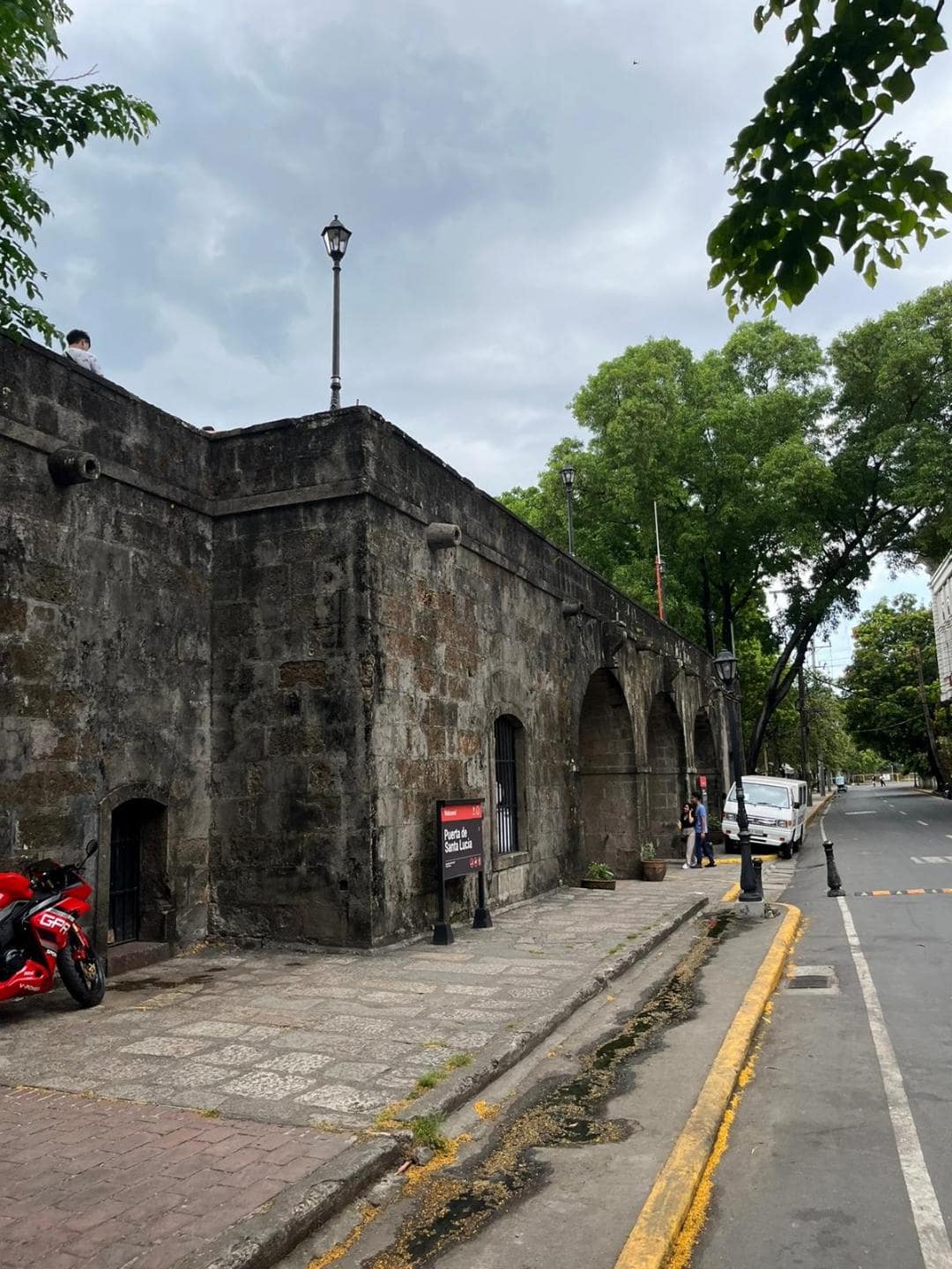 Pôvodné hradby Manily Intramuros.