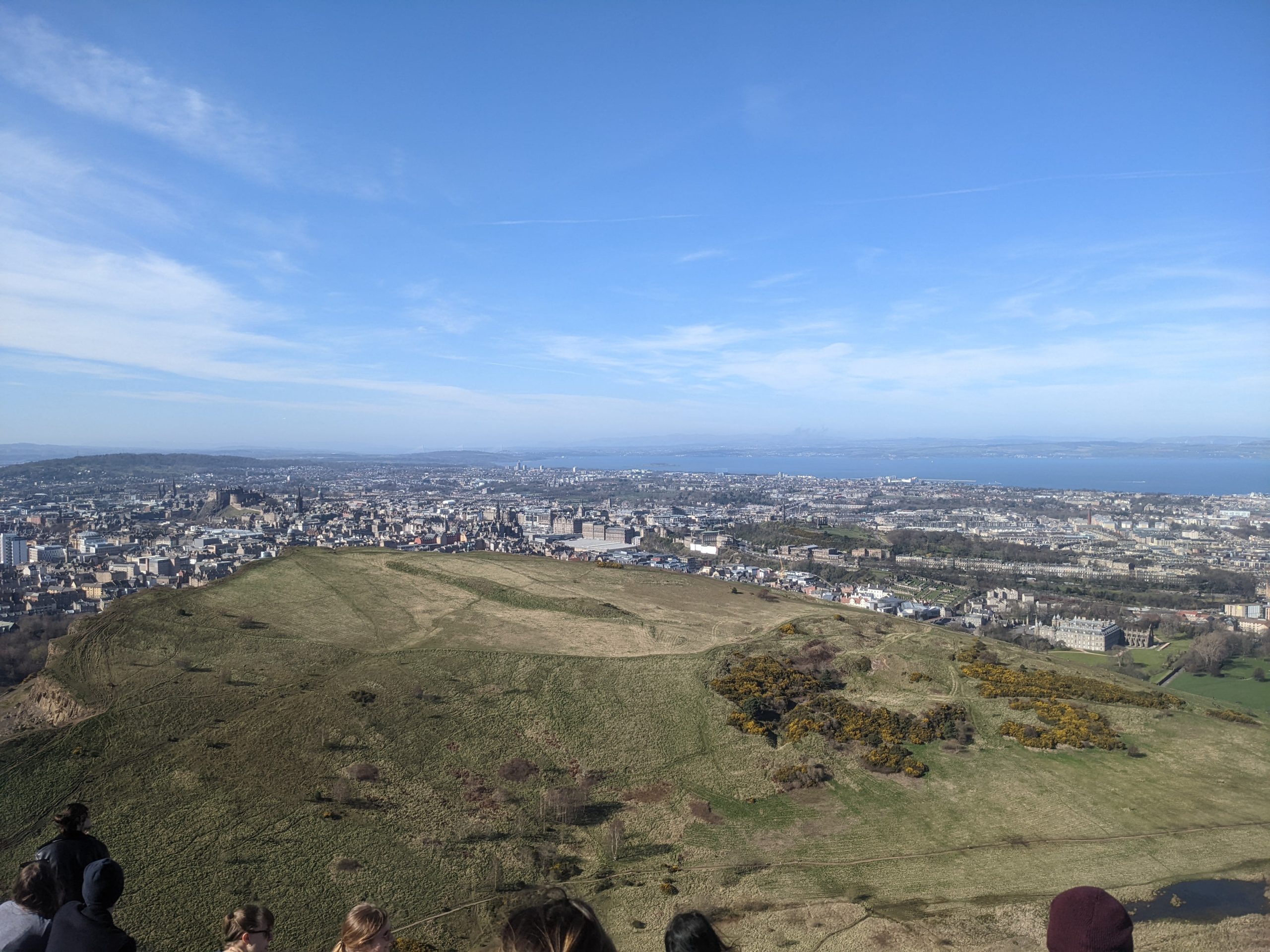 Najvyšší vrch v Edinburghu je Arthur´s Seat.