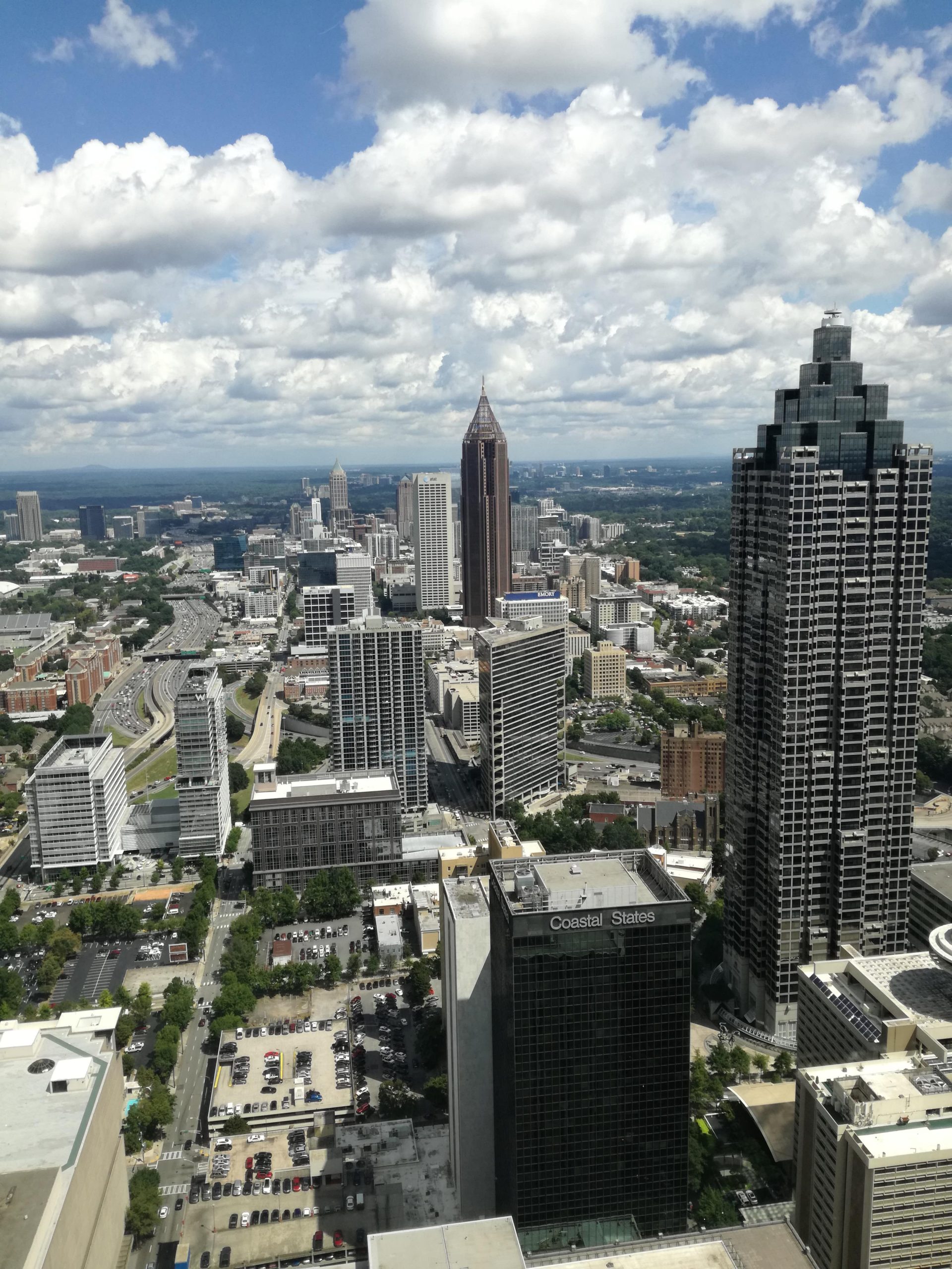 Výhľad na mesto Atlanta.